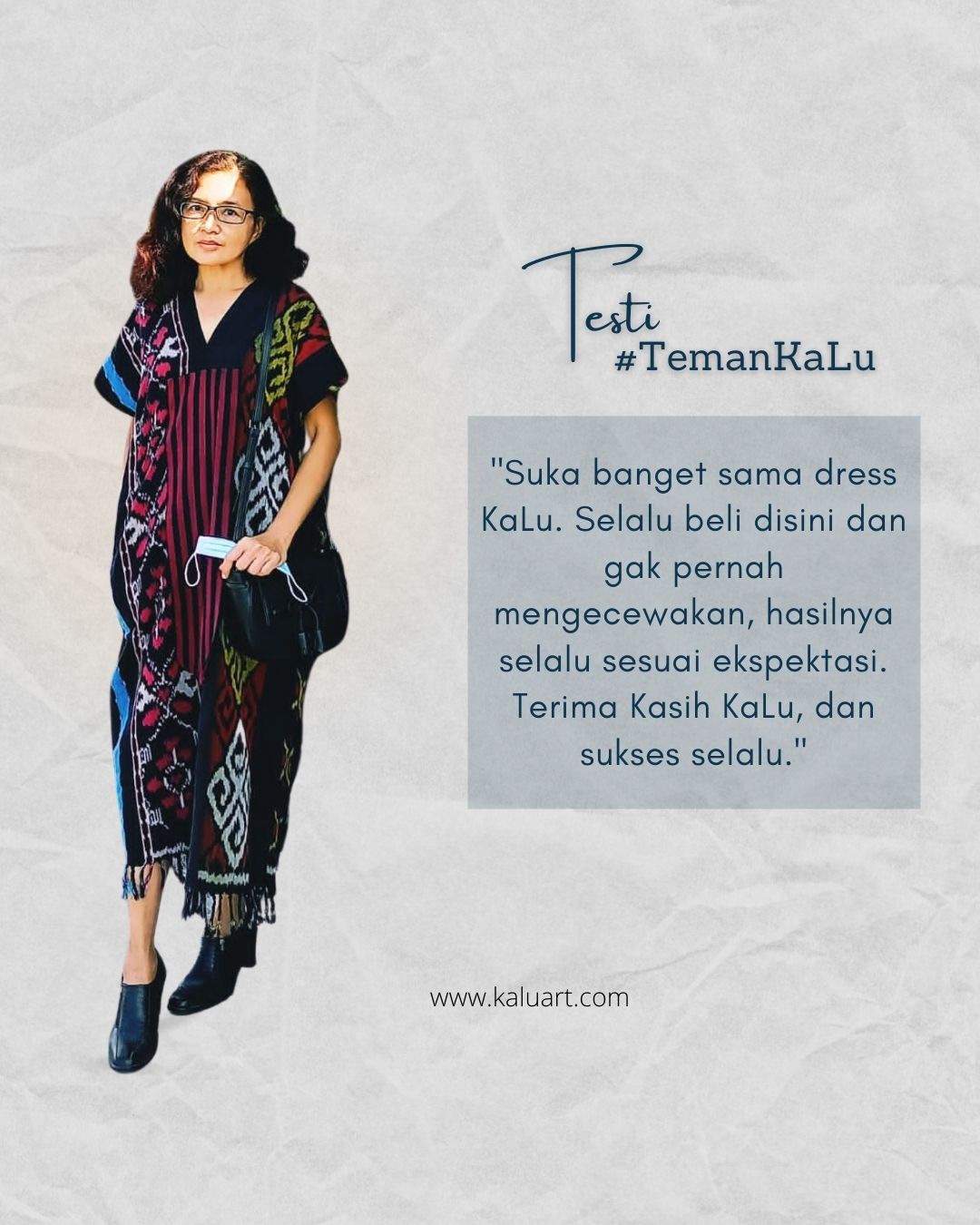 Dress Wanita Etnik -.