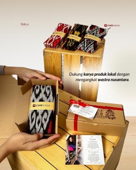 Corporate gift syal .